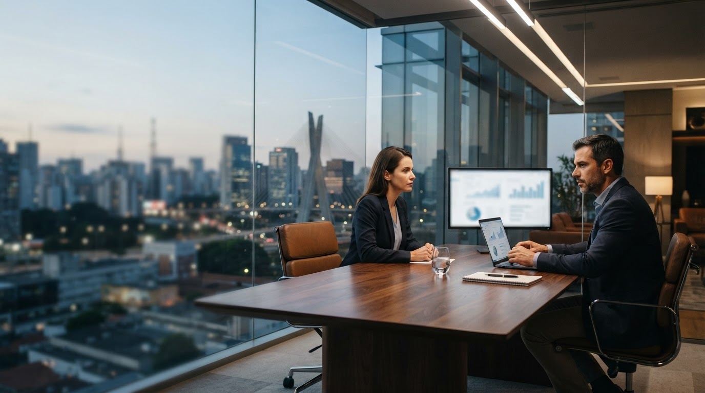 Rendimório — painel de inteligência de capital analisando dados financeiros